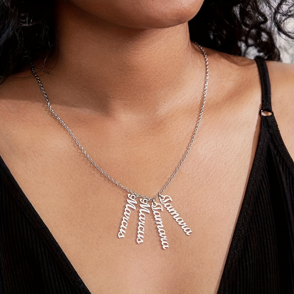Women's Fashionable 18K Gold Plated Custom Necklace